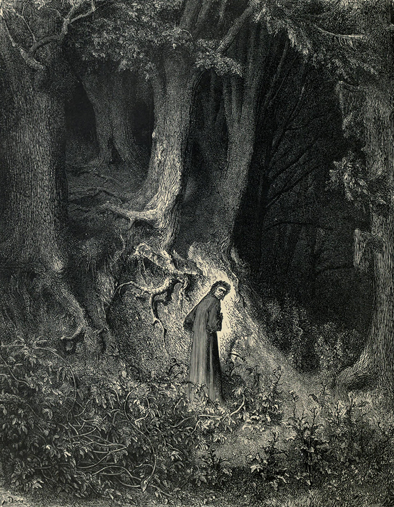 Dore's Dante in the Dark Wood